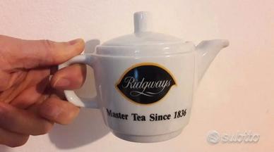 VECCHIA TEIERA PUBBLICITARIA "RIDGWAYS" VINTAGE