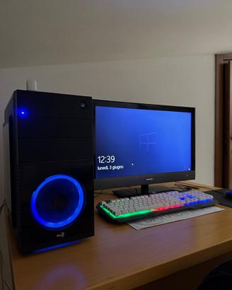 PC Gaming RX580 8GB-Ryzen3-16GB RAM-SSD250+HDD500