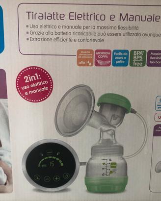 Tiralatte elettrica/manuale mam