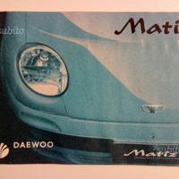 Manuale Uso e Manutenzione Daewoo Matiz Italiano