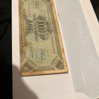 BNconota 1000 lire one thousand