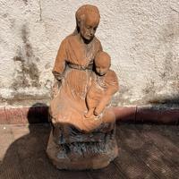 Statua terracotta antica