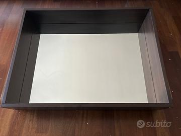 IKEA Specchio MOLGER marrone scuro