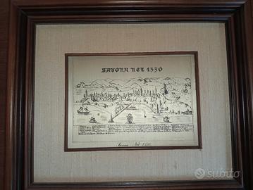 quadro Savona nel 1330