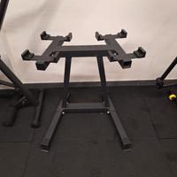 Rastrelliera per manubri componibili