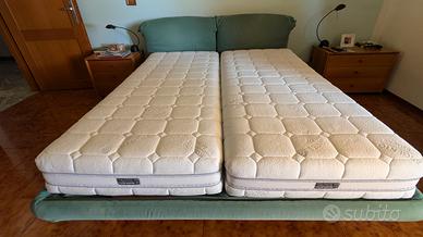 Letto matrimoniale imbottito