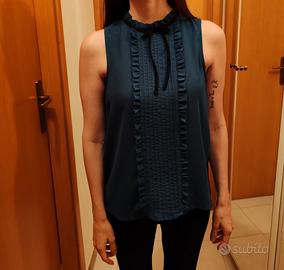 Blusa / canotta blu donna S pimkie