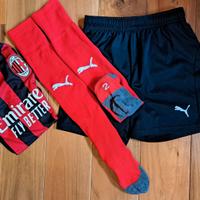 Milan completo 11-12 anni originale scuola calcio