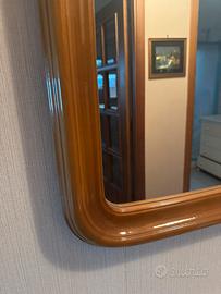 Specchio Vintage da Parete in Legno