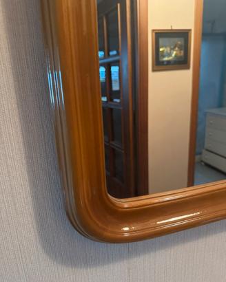 Specchio Vintage da Parete in Legno