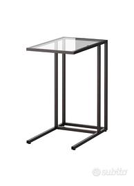 Tavolino in vetro porta pc