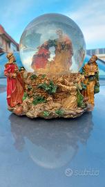 grande palla di vetro vintage