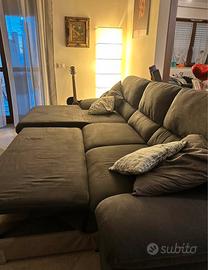 Zante Divano letto angolare con penisola destra