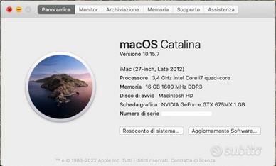 IMac 27", i7-QC 3.4/3.9GHz, 16GB, HDD 1TB, Office