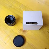 Camar tv lens 16 mm f 1,6 come nuovo