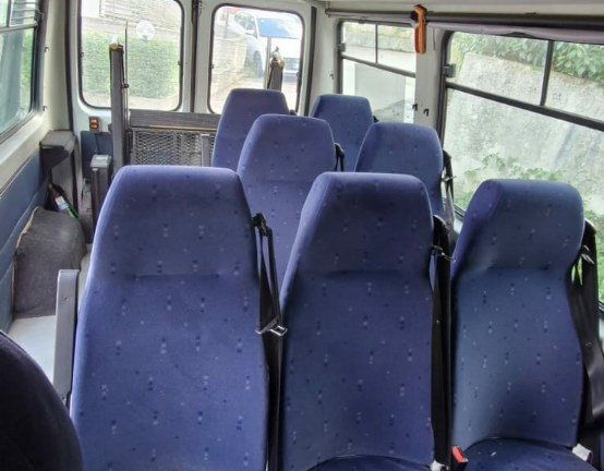 Ducato maxi 9 posti con pedana elevatrice