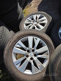 Serie cerchi in lega peugeot 3008 del 2015