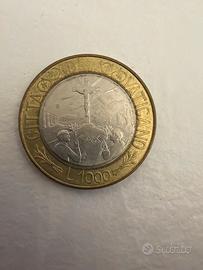 1000 lire citta del vaticano