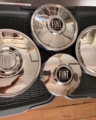 Set  4 copriruote  Fiat vintage