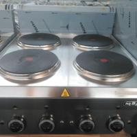 4 piastre tonde a induzione MBM