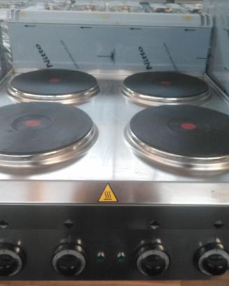 4 piastre tonde a induzione MBM