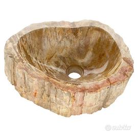 Lavabo in legno pietrificato lavandino per bagno