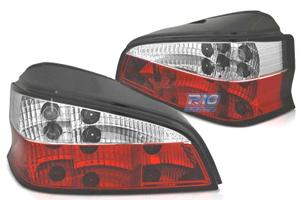 FANALI PEUGEOT 106 96-03 ROSSO BIANCO