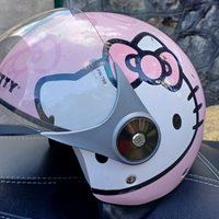 Casco da bambina rosa Hello Kitty