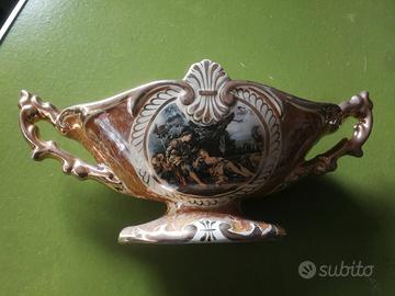 Vaso ceramica centrotavola di F.Mori