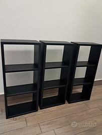 Mensole scaffali colore nero SPACEO