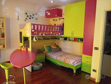 Cameretta moretti compact 2 letti