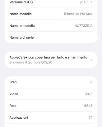 Iphone 15 Pro Max 256 gb