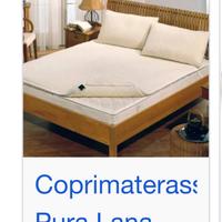 Coprimaterasso matrimoniale merinos