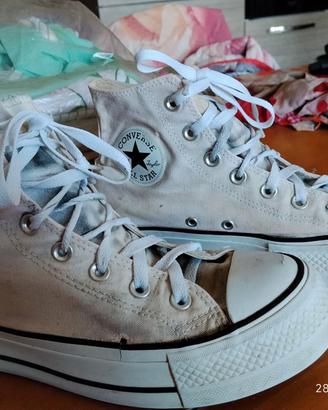 converse bianche