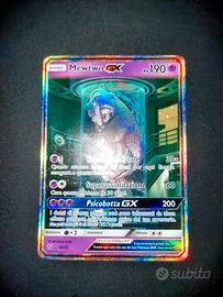Carta Pokemon Mewtwo GX alternative art 78