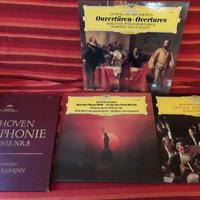LP vinili Von Karajan e Toscanini Edition