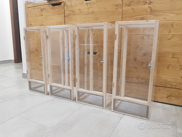 Teca terrario insetti, rettili arboricoli