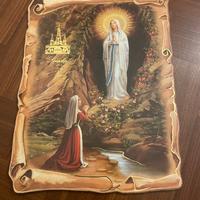 Quadretto religioso Nostra Signora di Lourdes