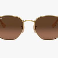 Ray-ban marrone gold misura 48