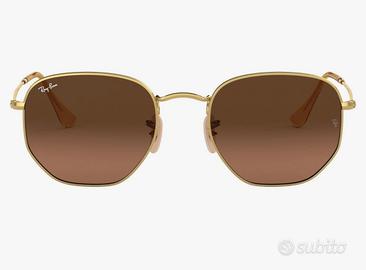 Ray-ban marrone gold misura 48