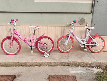 2 bici da bambina