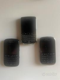 3 cellulari BlackBerry