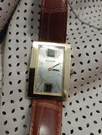 orologio raro Sicura svizzero tank 5201