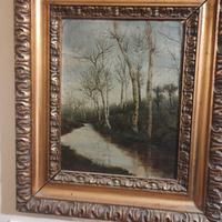 quadro olio su tela