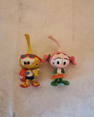 2 Snorky Personaggi Anni 80 da collezione
