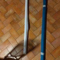 stoffa blu e bianca 