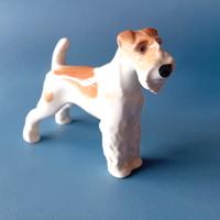 Statuina porcellana  URSS - Fox Terrier Lomonosov