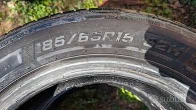 Due pneumatici Milestone green sport 185 65 r15 92