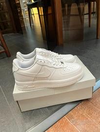 Air Force 1 bianche, taglia 45