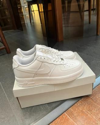 Air Force 1 bianche, taglia 45
